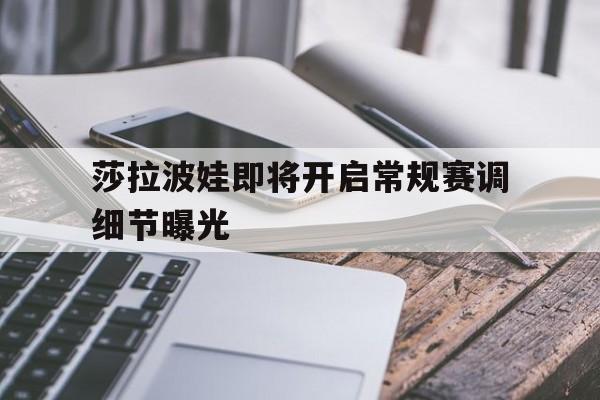 关于莎拉波娃即将开启常规赛调细节曝光的信息|TCG彩票官网